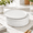 10.5 Inch for 6, variant on 10.5inch Porcelain Flat Modern Dinner Plates Set Of 6 White