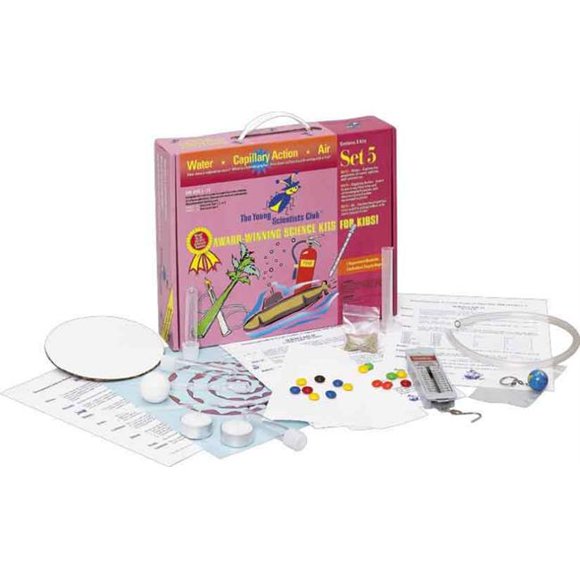 The Young Scientists Club WH-925-1105 Young Scientist Series- Set 5: Water - Capillary Action - Air
