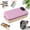 Pink, variant on Portable Rechargeable Electric Lunch Box, Cordless Stainless Steel Food Warmer with Smart Timer, Temperature Display & Leak‑Proof Lid for Work and Travel