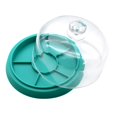 thumbnail image 1 of segolike Watch Accessories Storage Box Dust Cover Screw Component Watch Movement Tray green, 1 of 9