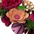 thumbnail image 6 of Northlight Wooden Floral Artificial Spring Wreath with Dried Pods - 13.5", 6 of 8