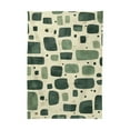 thumbnail image 6 of Yayeee Tablecloths for Rectangular Tables 54 x 54 inch Party Table Cover, Green Geometric, 6 of 6