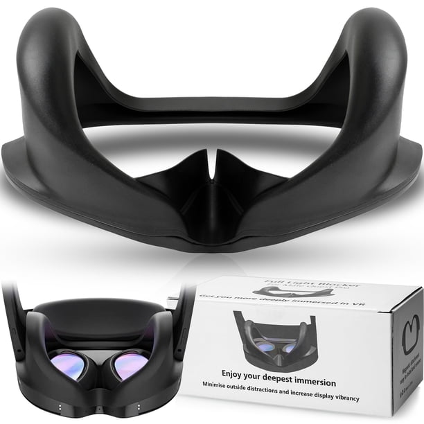 Bloqueador de luz completo para la interfaz facial de silicona VR Quest Pro