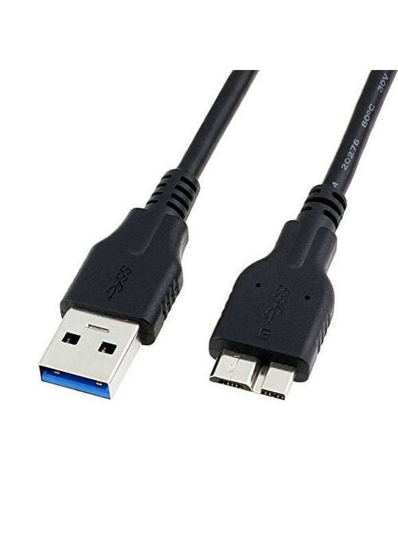 USB 3.0 Cable, QCEs USB 3.0 A Male to Micro B Cable 3.3FT Cord Compatible with WD My Passport and Elements Portable External Hard Drive, Toshiba, Seagate, Samsung Galaxy S5, Note 3