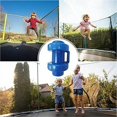 thumbnail image 5 of Puntas para trampolín de orquídeas, 8 piezas, puntas para varillas de red, 25 mm de diámetro, piezas de repuesto para trampolín, varillas de red para trampolín (azul), 5 of 5