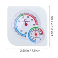 thumbnail image 2 of VERDANVERSE Home Thermometer Hygrometer Thermometer Plastic White Round Dial Indoor Use 1Set, 2 of 8