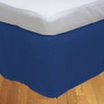 thumbnail image 2 of 100% Egyptian Cotton 1 PCs Box Pleated BedSkirt 18 inches (Egyptian/Royal Blue,Full), 2 of 5