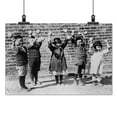 thumbnail image 2 of Print: Five Asian Children Holding Up Small Barbells, circa 1890-1940, 2 of 4