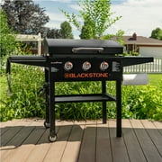 Blackstone 3-Burner 28 XL Griddle with Hood in Black