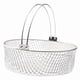 thumbnail image 3 of Cesta para Freidora de Aire Cesta de Malla de Acero Inoxidable con Asa Accesorio para Cocinar Freír Hornear Asar Función Adecuada para Cocina, 3 of 9