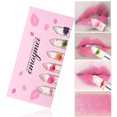 thumbnail image 2 of 6PCS/SET Moisturizer Long-lasting Jelly Flower Lipstick Makeup Temperature Changed Colorful Lip Blam Pink Transparent for w K7V0, 2 of 4