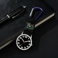 thumbnail image 5 of WINDLAND Mini Backpack Carabiner Watch with Compass Pocket Carabiner Clip Hiking Watch, 5 of 19