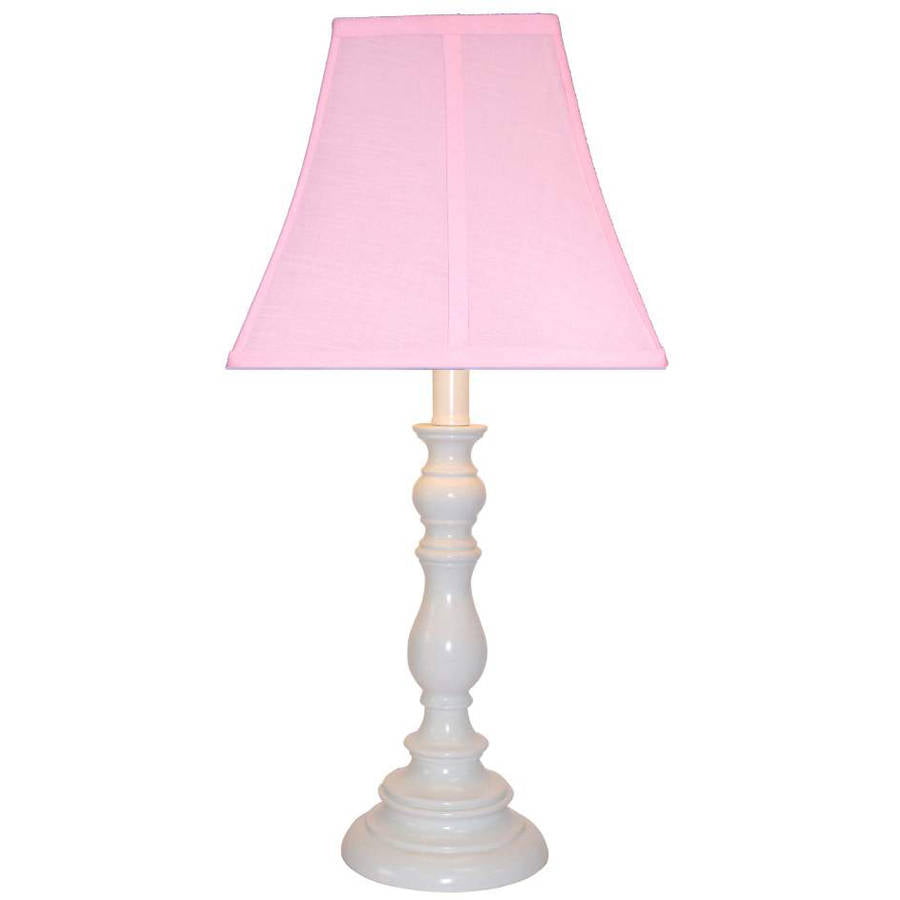 Creative Motion 22 Table Lamp With, Bright Pink Lamp Shade