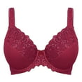 thumbnail image 6 of Women's Underwire Unlined Bra Minimizers Non-Padded Full Coverage Lace Plus Size 34I, 6 of 9