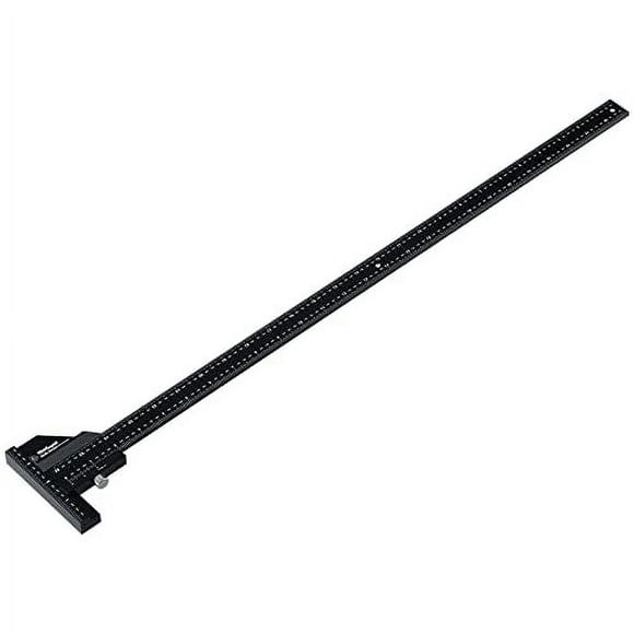 Woodraphic Jauge de Griffoir 26 Pouces – Règle de Mesure et de Marquage Extra Longue, Jauge de Mise en Page et de Menuiserie, Outil Carré en Aluminium CNC pour Projets de Menuiserie, Charpenterie, Encadrement, Bricolage (Nouvelle Version)