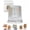 #1, variant on Hand-Painted Embossed Spinning Whiskey Glass Rotating Crystal Scotch Bourbon Spinning Drinking Glasses Cup Minimal Luxury Old Fashioned Tumbler with Smooth 360 Spin Design for Stress Relief