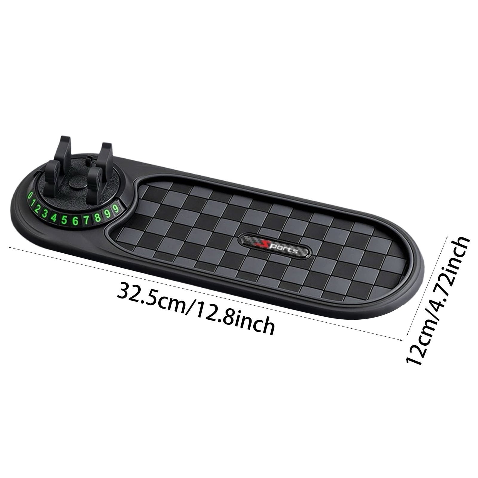 Universal Car Interior Accessory Pad for Phones Navigation Devices and Organizer with Strong Grip and Heat Resistance for All Vehicles