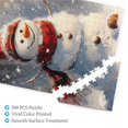 thumbnail image 3 of 500 pcs Scarf snowman jigsaw puzzles 500 pieces,Unique and Beautiful Design,Funny Scarf snowman Wooden Puzzle 500 Piece,Creative Activity Hobbies for Adults,Gift for snowman Lover,Stunning Artwork, 3 of 6