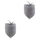 thumbnail image 2 of Greeniant Bufanda de baba para mascotas, suave, punteada, cálida, adorable, reutilizable, lavable, Triangular, decoración de toalla para cuello de Gris 2piezas Greeniant CBP281024, 2 of 6