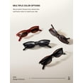 thumbnail image 4 of Gafas de sol TIJN vintage estilo cat-eye polarizadas UV400 para mujer, 4 of 7