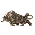 thumbnail image 4 of 1Pc Retro Bullfight Adornment Decorative Keychain Pendant Brassware Decor Bronze, 4 of 7