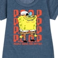 thumbnail image 3 of SpongeBob SquarePants - People Order Our Patties - Toddler & Youth Girls Fleece Dress, 3 of 6