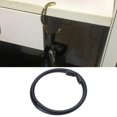 thumbnail image 2 of Durable Metal Handbag Hanger Anti Slip Key Rings Rack Table Hooks Suitable for Car Interiors and Fashionable Individuals Silver, 2 of 4