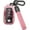Pink, variant on Key Fob Cover Compatible with Toyota Land Cruiser Venza RAV4 Prime Sienna Fortuner Mirai 2018-2022 4 Button Keychain Case Holder Protector,Black
