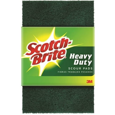 Scotch-Brite 220 Scour Pad 6 in L 3.85 in W Green