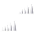 thumbnail image 3 of Wweixi Handcrafted Colored Painting DIY Craft Kit Styrofoam for All 75-84 inch Sizes White 2.75-9.84 Inch 2Set, 3 of 6
