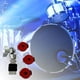 thumbnail image 5 of Soporte de charles estándar con embrague de platillo de metal con cubierta de liberación rápida para batería de jazz Rojo, 5 of 7
