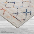thumbnail image 5 of Washable Skid-Resistant Runner Rug Geometric Multi 24" x 60", 5 of 9