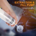 thumbnail image 2 of Automotive Fluid Extractor Pump Oil Change Syringe With Hose Manual Fuel Suction, 2 of 6