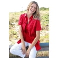 thumbnail image 2 of Woman Within Plus Size Short-Sleeve Cotton Campshirt, 2 of 6