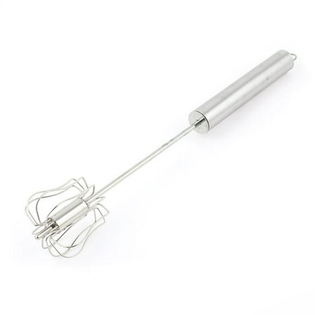 Unique Bargains Kitchen Tool Stainless Steel Handle Eggs Masher Beater Mixer 15
