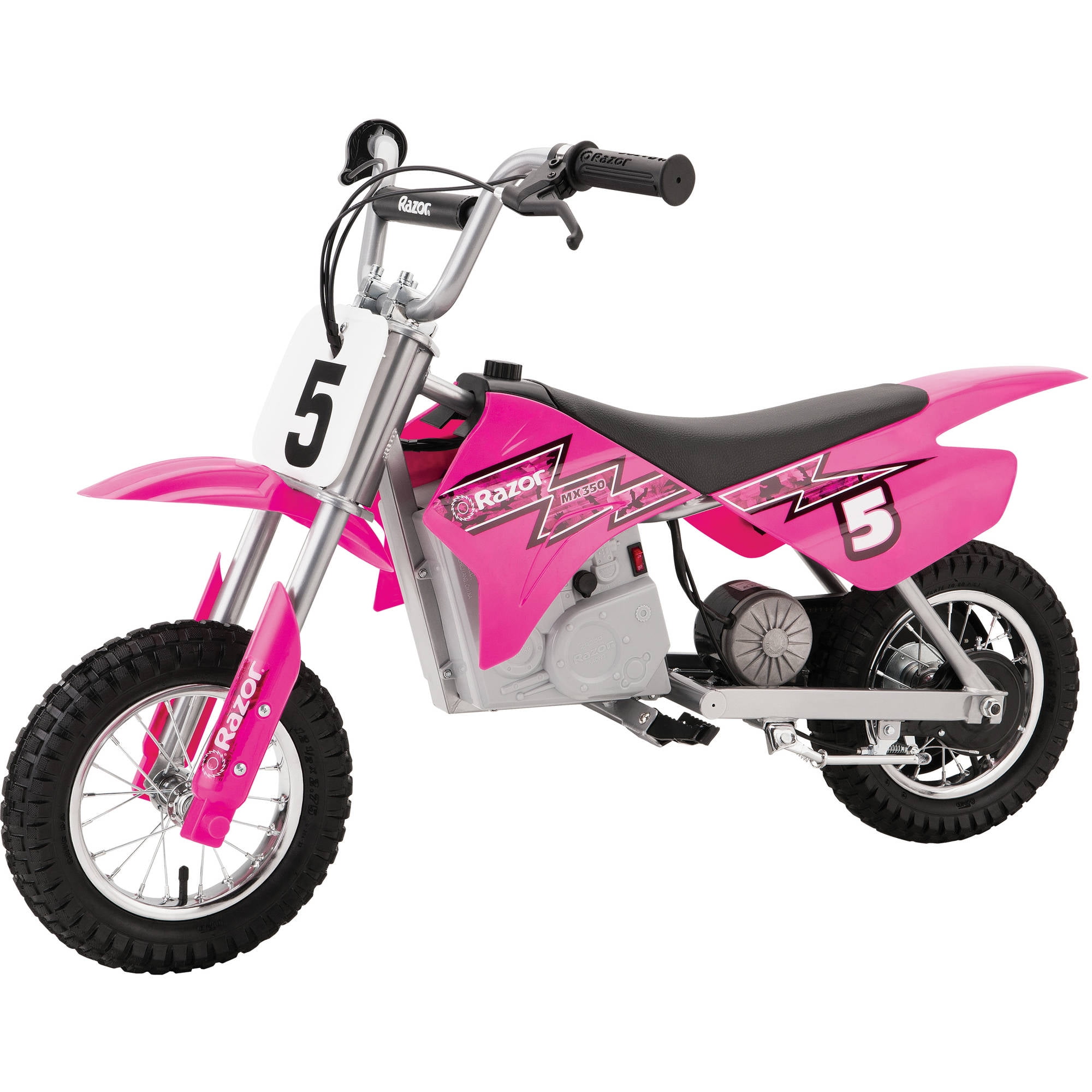 Razor MX350 24V Dirt Rocket Electric Ride on Motocross Bike- Pink