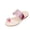 Pink, variant on Women's Summer Large Size Rhinestones With Flat Slippers Summer Sandals Pink 36