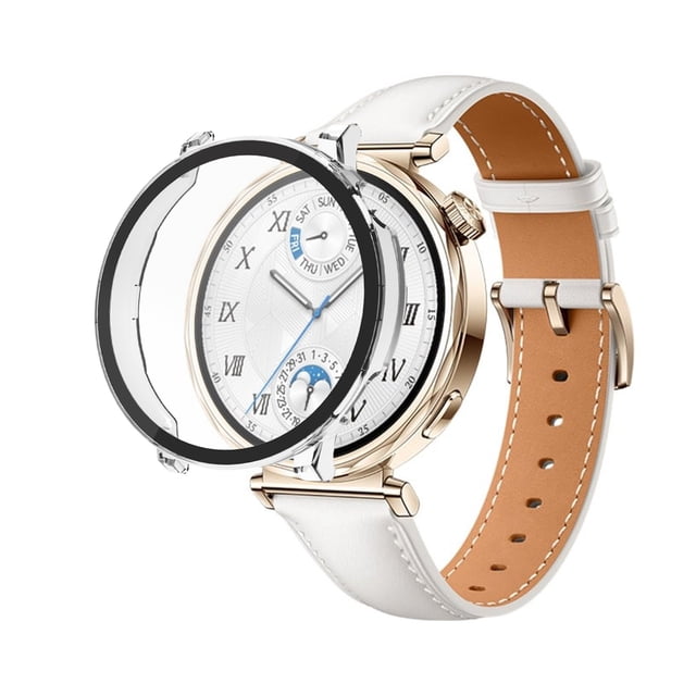 Dsscvnef Compatible Protection Intégrée avec Smartwatch PC + Couverture en Verre Trempé avec Screen Guard