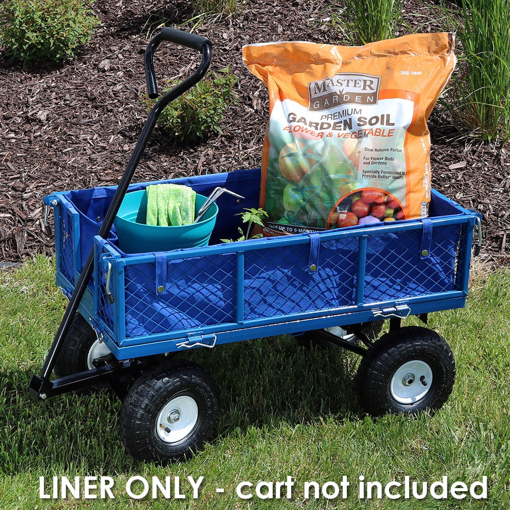 Sunnydaze Liner for Garden Utility Carts HeavyDuty Polyester