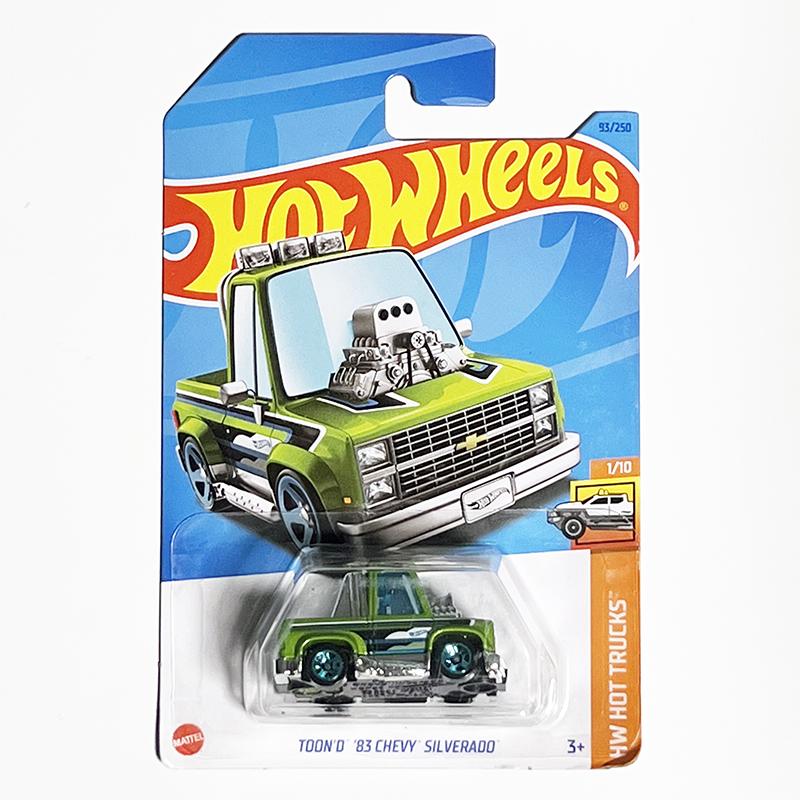 Hot Wheels 2023 Toon'd 83 Chevy Silverado (Green) HW Hot Trucks
