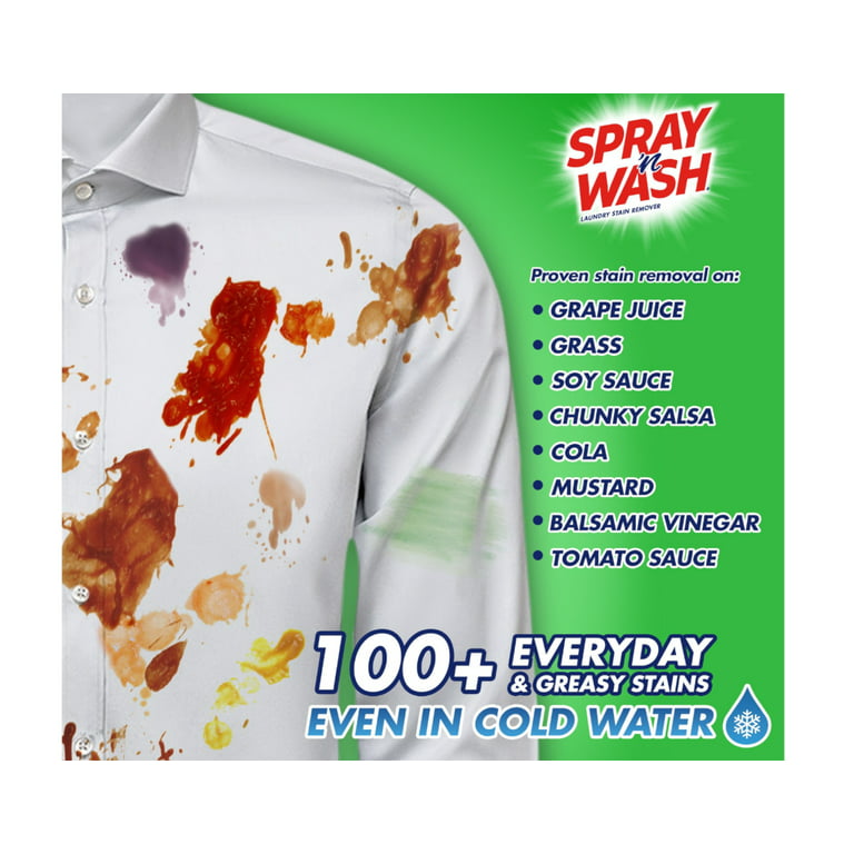 Spray 'n Wash 6233800230 Laundry Stain Remover, 22 oz Bottle, Liquid,  Citrus, White