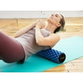 thumbnail image 3 of Sol Living High-Density Foam Roller - For Muscular Relaxation, Workouts & Physical Therapy - Stretch, Massage and Relieve Tension in Muscles - Firm & Durable - Blue/Black, 25" x 6", 3 of 7