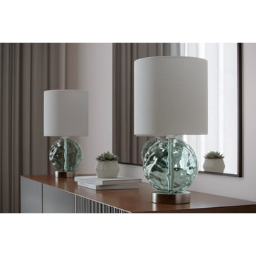 17 Teal Ceramic Table Lamp W Textured, Barnwell 20 Standard Table Lamp