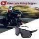 thumbnail image 2 of Gafas de motocicleta únicas 1 Pc, gafas de sol deportivas al aire libre anti-reflejo Tri-Acetato de celulosa PC UV400 para motocross, bicicleta de tierra, ATV, marco negro, lente negra, 2 of 6