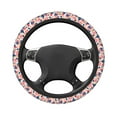 thumbnail image 3 of Fotbe Abstract Leopard Print Steering Wheel Cover Universal 15 in Car Accessories for Men Women,Steering Wheel Protector Comfortable Protective Case for SUV Sedan Decor, 3 of 8
