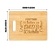 thumbnail image 3 of Xihbxyly Tabla de Cortar para El Día Del Padre, Diseño Único de Madera Tallada, Complemento Decorativo para El Hogar, Madera Natural, Regalo Perfecto para Papá, Abuelo y Padre, Tamaño 28 X 19,5 X 1 C, 3 of 6