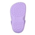 thumbnail image 5 of Sweethearts Candy and Rainbow Design Clogs Girls, Cheerful Easy Slip On Lightweight Water Friendly Comfort (Toddler) Purple. Size: 10, 5 of 5