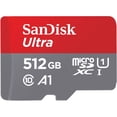 thumbnail image 1 of Tarjeta de memoria SanDisk Ultra microSDXC 512GB UHS-I 100MB/s, 1 of 1