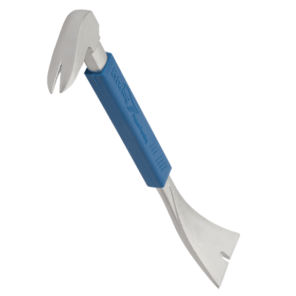 ESTWING Pro Claw Moulding Puller - 10" Pry Bar with Forged Steel Construction & No-Slip Cushion Grip - MP250G
