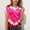 Multicolor, variant on Girls Tie Dye Heart Graphic T-Shirt Short Sleeve Casual Top Soft Stretch Youth Sizes 110-170 Multicolor,Size 9-10T